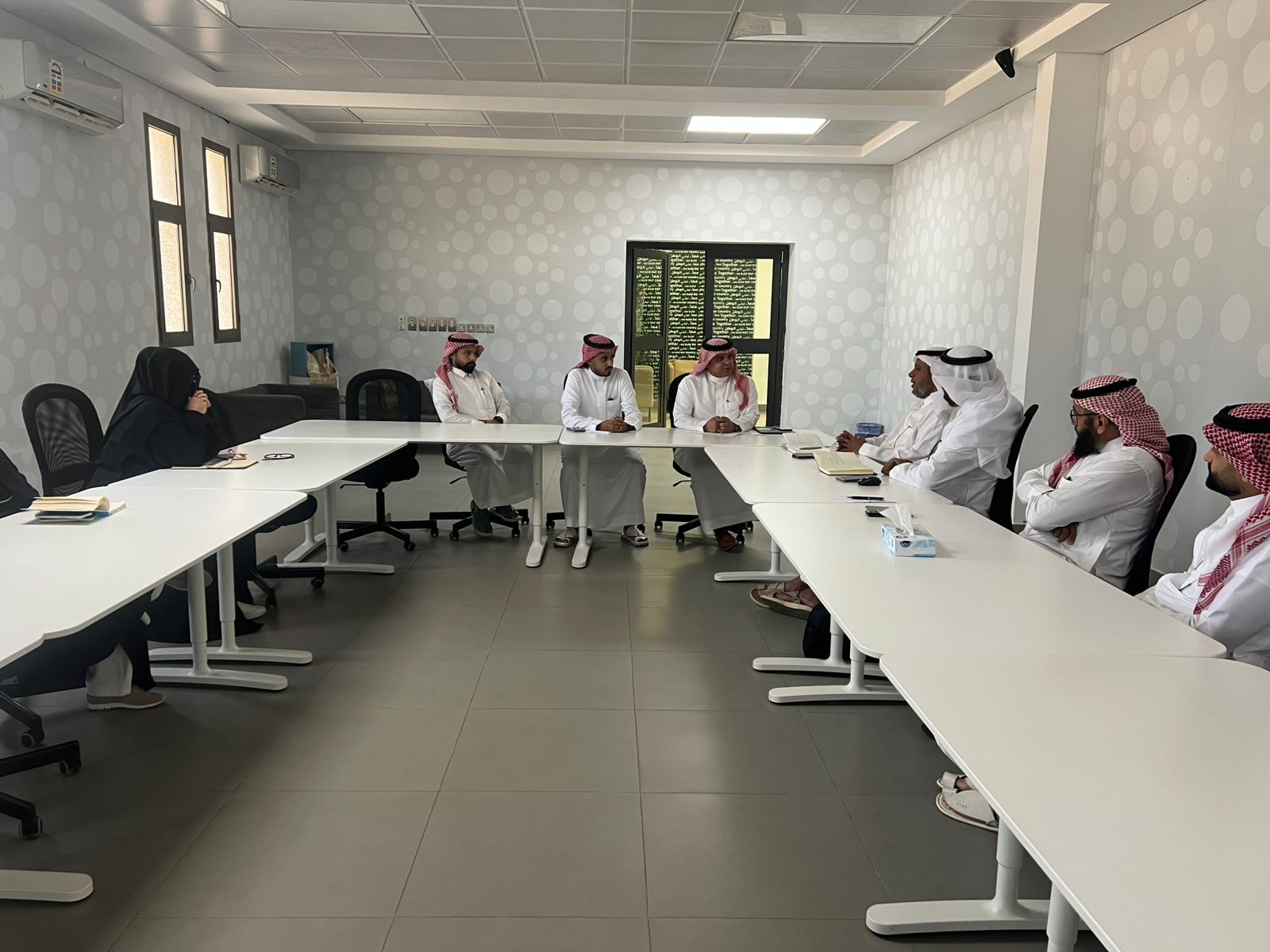 زيارة إدارة التوجيه والتأهيل المهني بجامعة جدة